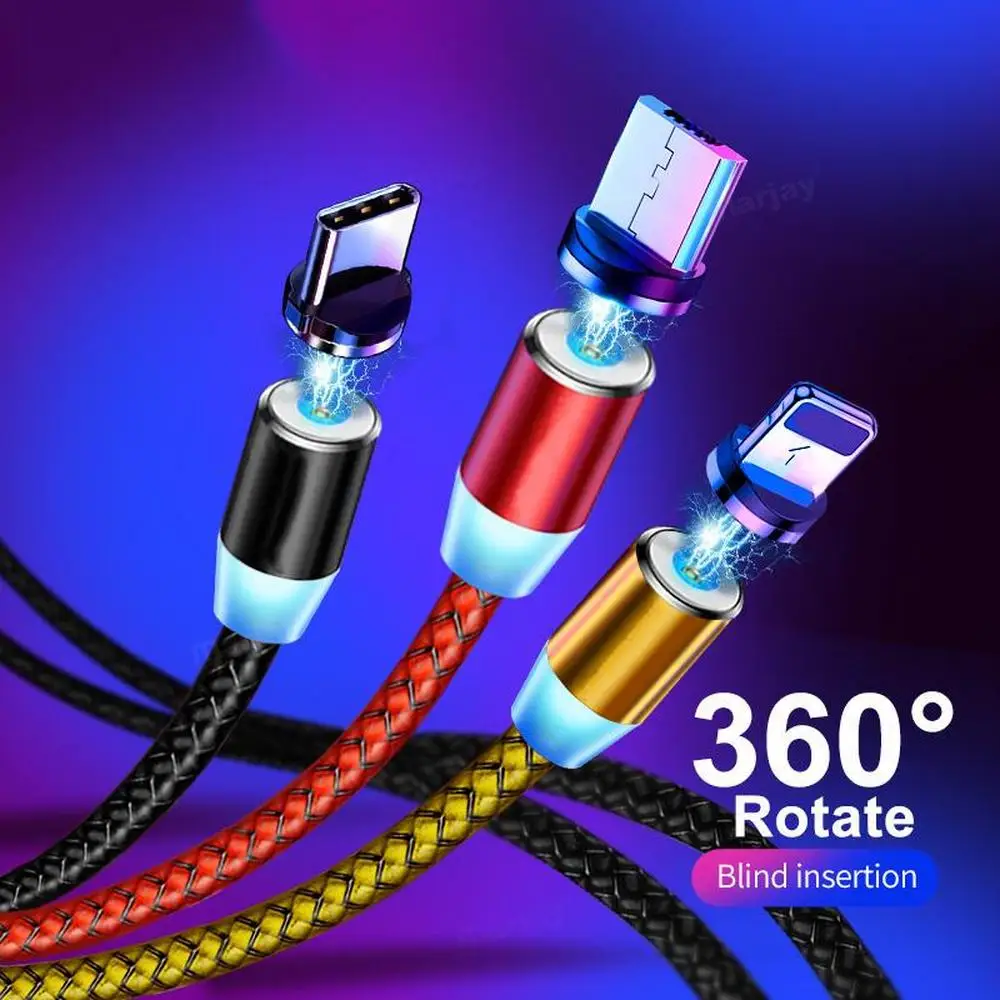 Магнитный зарядный USB-кабель 1 м | Мобильные телефоны и аксессуары