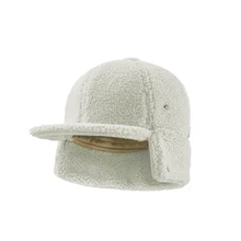 Мужская и женская ветрозащитная туристическая Кепка из искусственного ягненка, декоративная Повседневная зимняя дышащая мягкая теплая Повседневная Уличная Кепка для отдыха