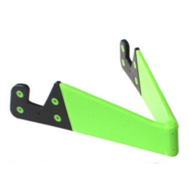 phone essential!Universal Desktop Folding V-shaped Mobile Phone Stand Colored V-shaped Lazy Stand Base