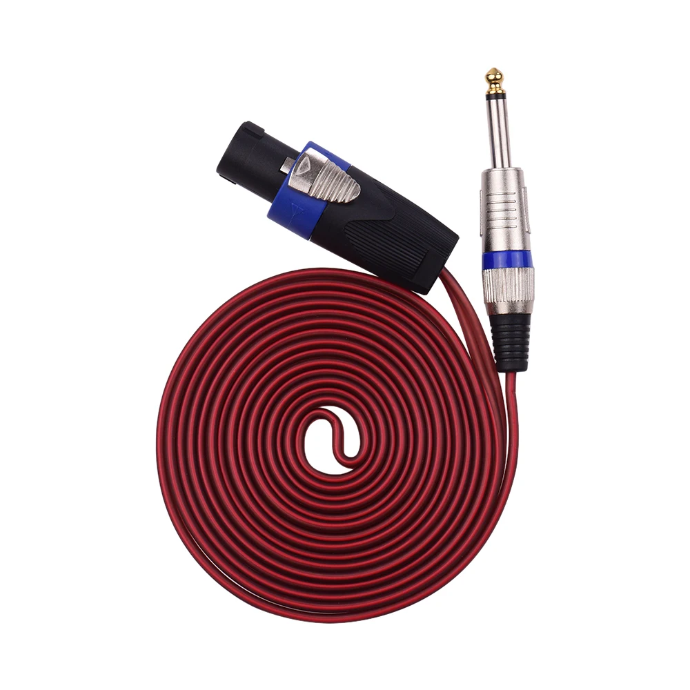 1/4 дюйма аудио соединительный шнур для NL4FC разъем Папа папа 12 AWG кабель