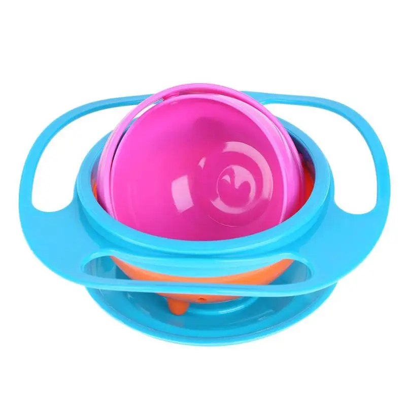 Новинка 360 вращающийся гироскоп зонтик чаша непроливающаяся детская баланс чаша