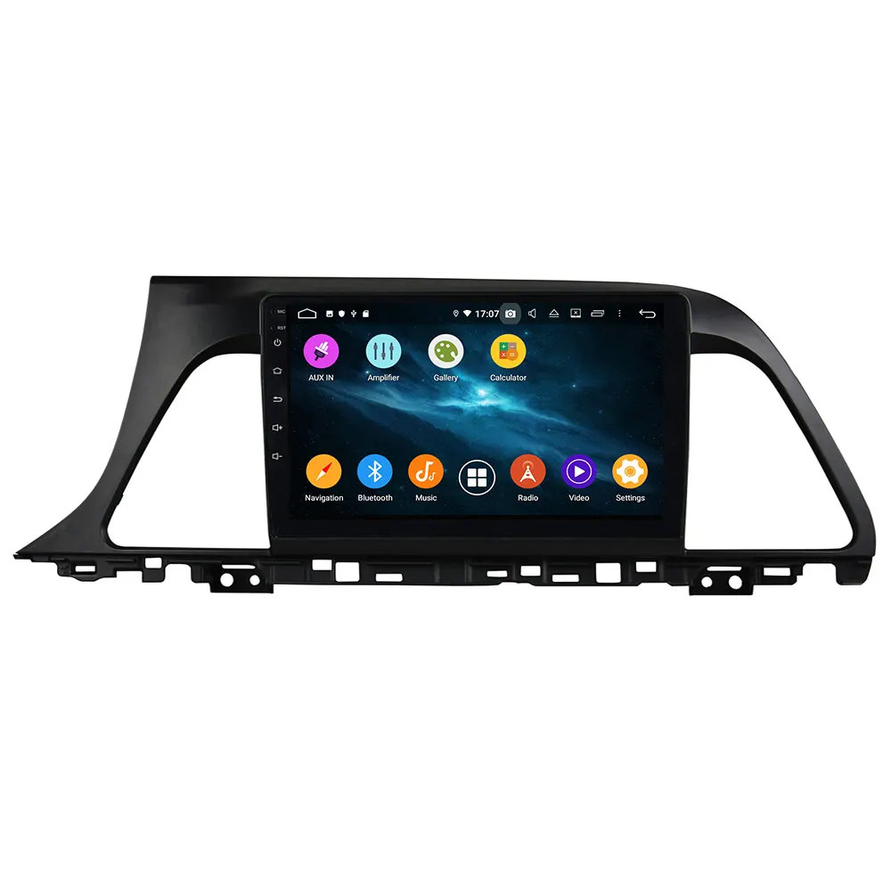 Flash Deal Android 9 8 Core With DSP For HYUNDAI SONATA 2015-2017 Car radio video player Multimedia GPS navigation accessories No dvd 2 din 2