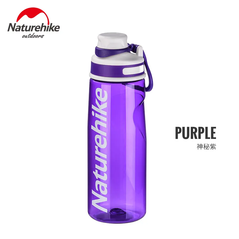 700ml purple Naturehike бутылка для воды 500 мл 700 мл пластиковая посуда для напитков Тур Спорт на открытом воздухе школа герметичная печать Тыква скалолазание бутылки для воды - Цвет: 700ml purple
