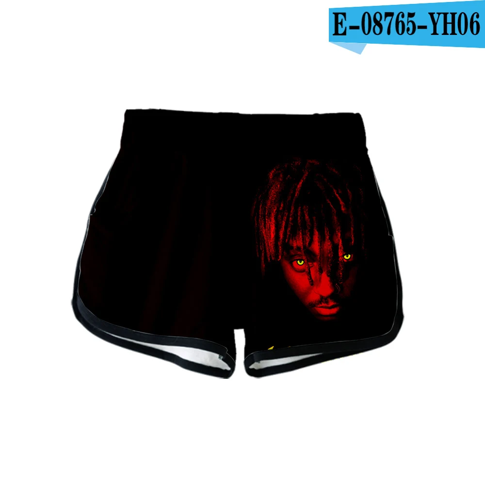 R.I.P. Американский рэпер Juice WRLD Jarad Anthony Higgins 3D летние женские повседневные милые девушки горячая Распродажа сексуальные шорты одежда - Цвет: YH06