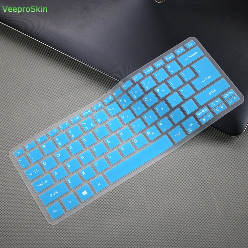 Клавиатура кожного покрова протектор для acer Спин 3 Sp314 51 Sp314 53n Sp314 53 Sp315 51 53n/Swift 3 Sf314(56 гр.) для Sf313 51 Sf313 - Цвет: blue