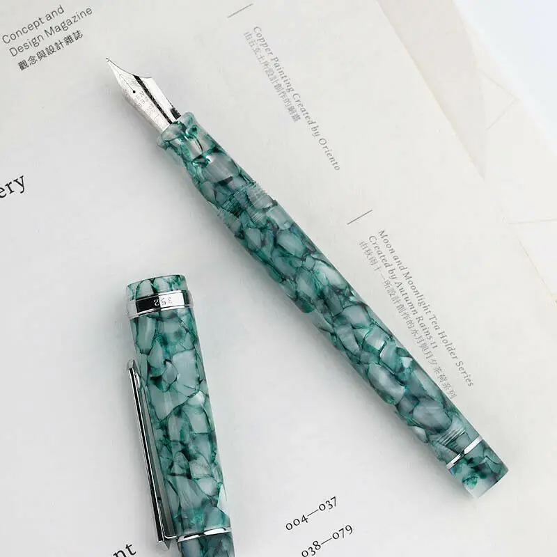 Penbbs 352 акриловая смола авторучка дополнительный тонкий наконечник EF0.38mm F0.5mm пишущий студент, школа, офис чернильные ручки канцелярские принадлежности