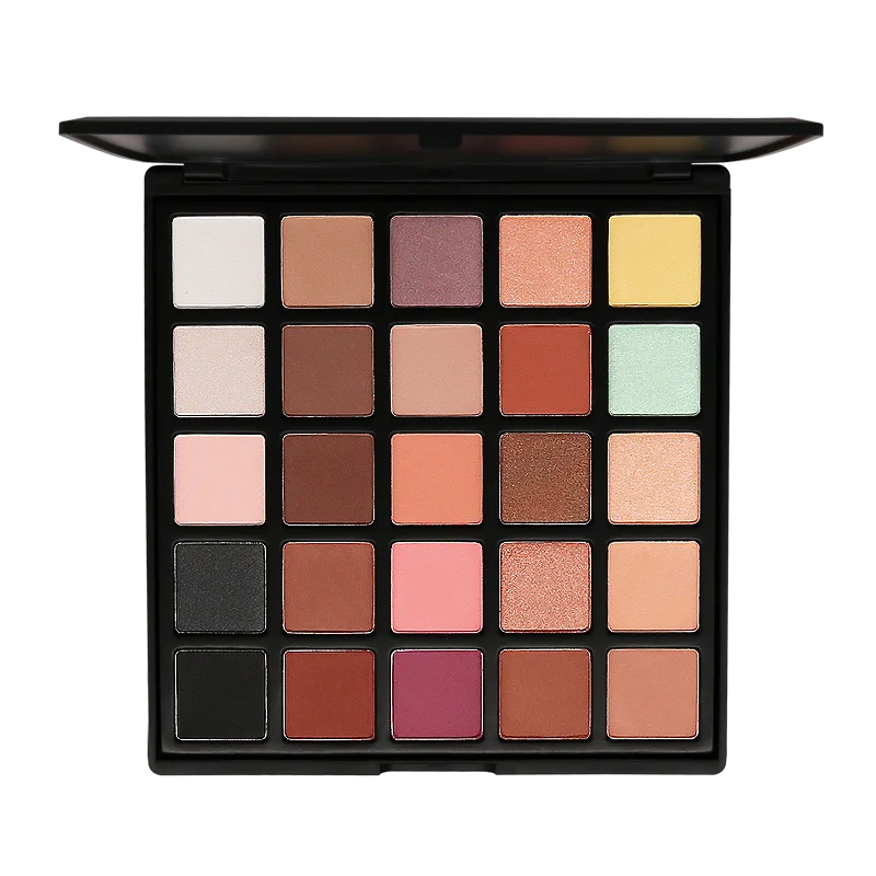 

Professional 25 Color Eyeshadow Palette Natural Matte Shine Eye Shadow Smoky Make up Pallete Set Makeup Silky Powder