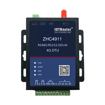 

Longitudinal and Horizontal 4G DTU Module All Netcom RS485 Remote IO Control Switch Analog Wireless Transmission ZHC4911