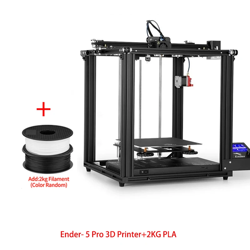 Creality Ender-5 Pro FDM 3D Printer with Silent Mainboard 2 Y-axis DIY 3D Printing Build Volume 220 x 220 x 300mm Extruder large 3d printer 3D Printers