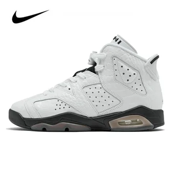 

Jordan Shoes Sneakers Nike Air Jordan 6 Alligator GS Men's Basketball Shoes Original High Top Basketball Shoes Women 384665-10