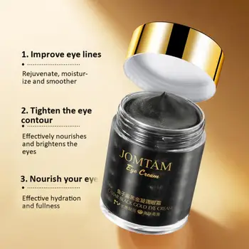 Eye Cream Caviar Black Gold Gel Cream Moisturizing Eye Serum Anti Puffiness  3