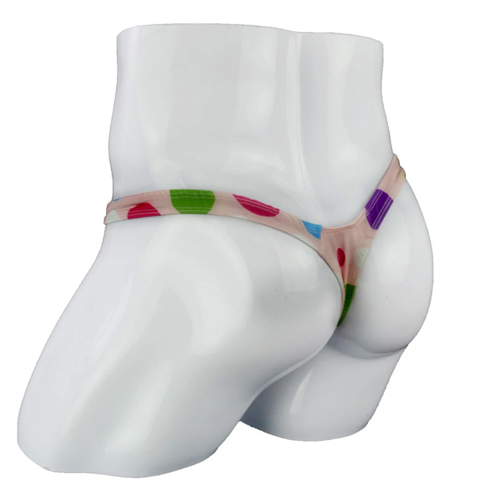 12 шт. мужское сексуальное нижнее белье с низкой посадкой стринги цветочным