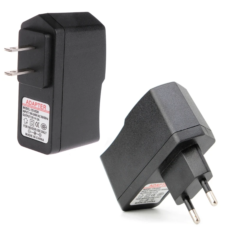USB Импульсный блок питания зарядное устройство AC 100 240V DC 5V 2A 10W US/EU вилка|Адаптеры