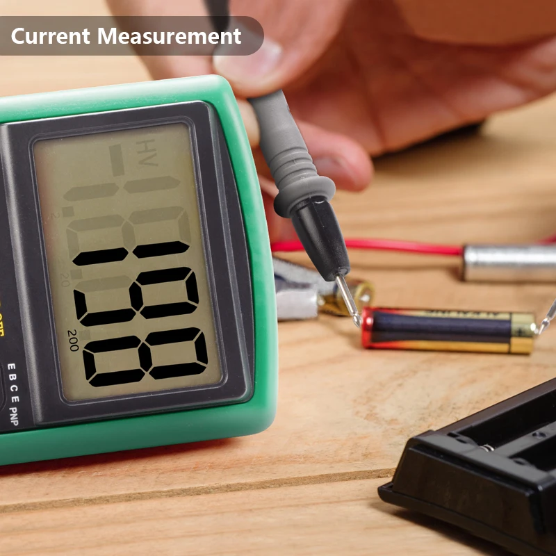 HANDSKIT Multimeter AC DC Digital Multimeter Professional Tester Meter Voltmeter LCD Display 2000 counts Meter Tester