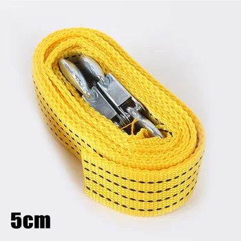 

300cm Tow Strap Equipment Forged hooks Nylon Modification Safety latch