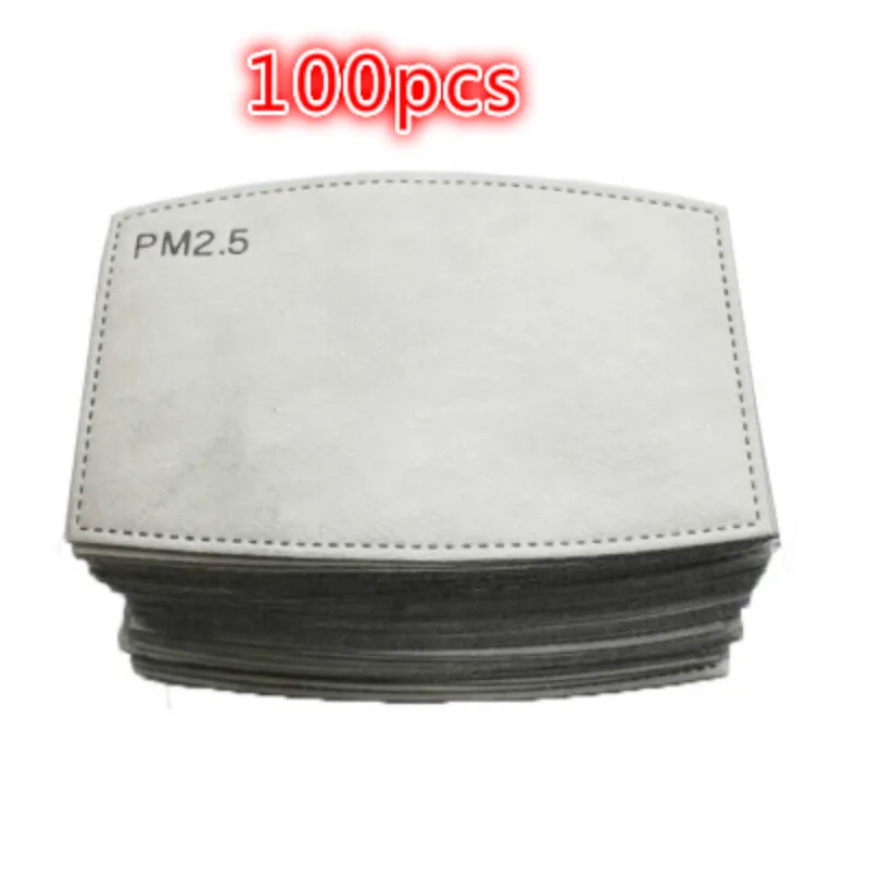 

PM2.5 Filter paper Anti Haze bacteria proof mouth Mask Replacement Anti Dust Anti pollution Motor Face Mouth Mask Filter Paper