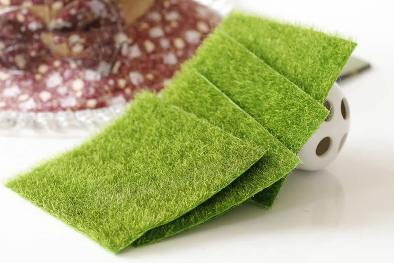 

Miniature Photography Adornment Items Simulation Green Lawn Meadow False Moss Photo Shooting Background Accessories Fotografia