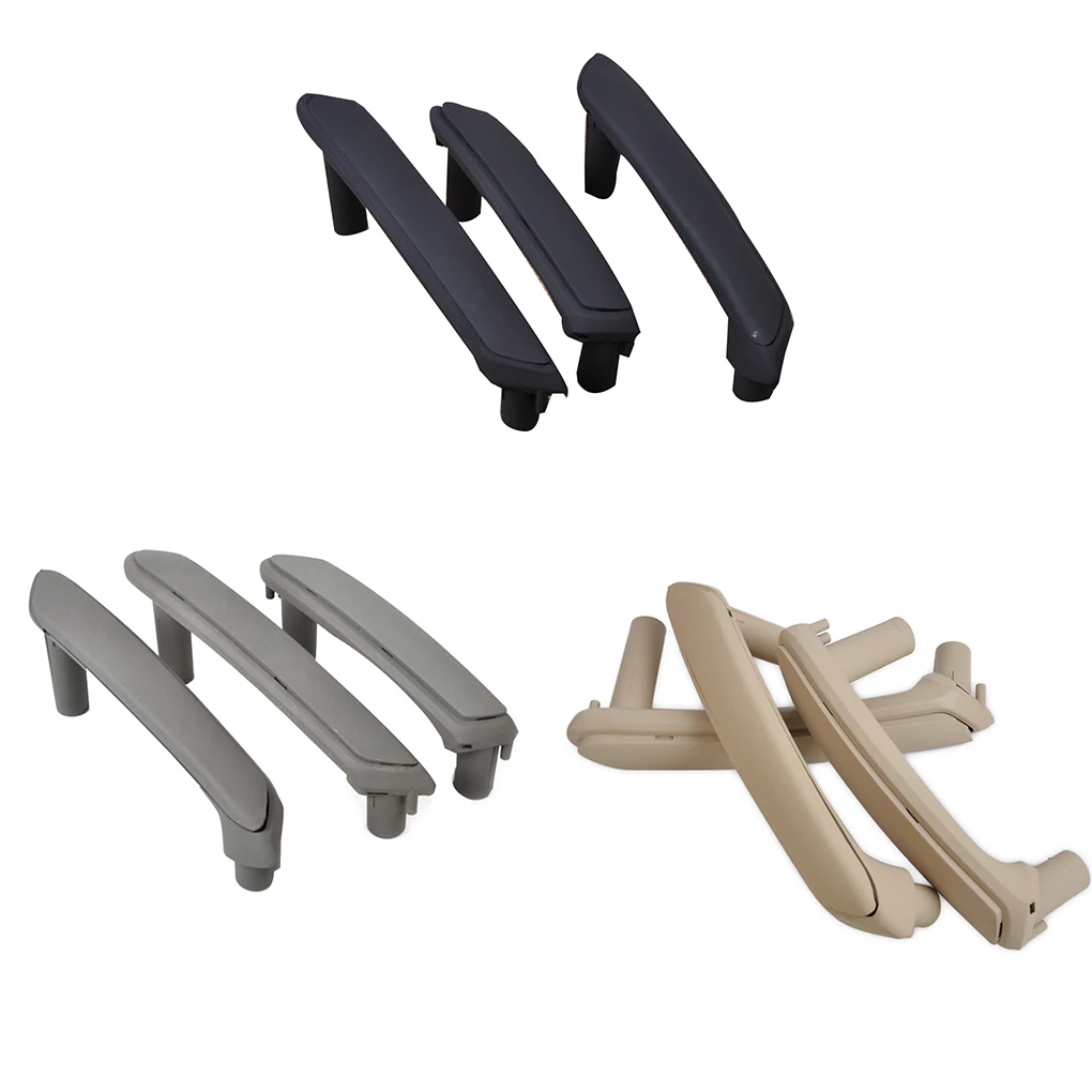 

3pcs Front Right Rear Interior Door Handle Pull Grab Set Replacement For PassatB5 1998-2005