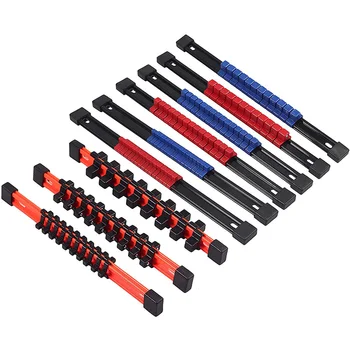 

9Pcs Socket Organizer + Double Sided Socket Organizer Socket Storage Holder Kit