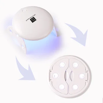 

6W Nail Dryer Machine UV LED Lamp Portable Mini USB Cable Home Use Nail UV Gel Varnish Dryer Nail Roasting Light Therapy Light