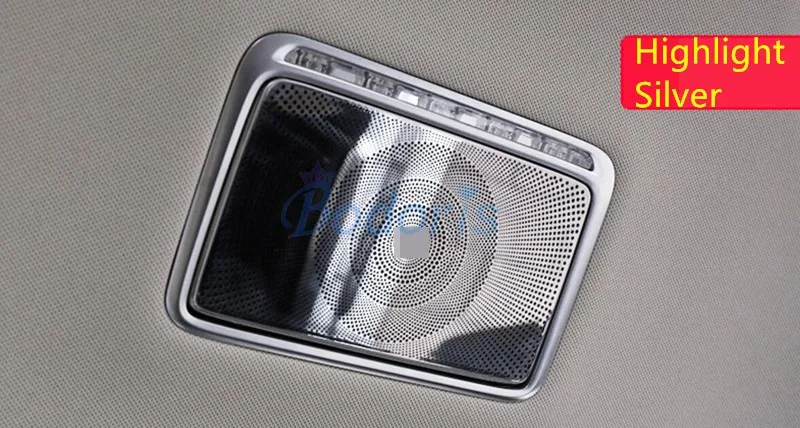 Highlight Silver Для Mercedes Benz E CLASS W213 макияж на крышу косметическое зеркало украшение блестки покрытие отделка автомобиля аксессуары для укладки - Название цвета: Highlight Silver