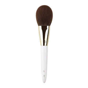 

158 Professional Make Up Brush Large Flat Round Face Powder Brush White Handle Cosmetic Tool Soft Synthetic Fiber Makeup Brushes