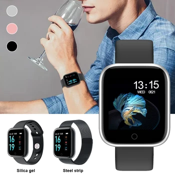 

T80 Smart Watch Women Men Sports Waterproof Activity Fitness Tracker Heart Rate for iOS Android Smart Watch Kids Smart Watch