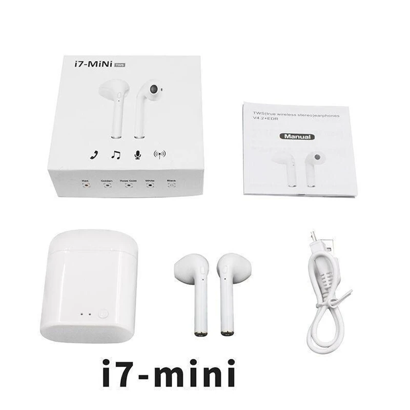 Беспроводные Bluetooth наушники Mini Twins для Blackview BV9000 BV8000 Pro BV7000 BV6000 BV4000 P2 S8 A7 A20 A30