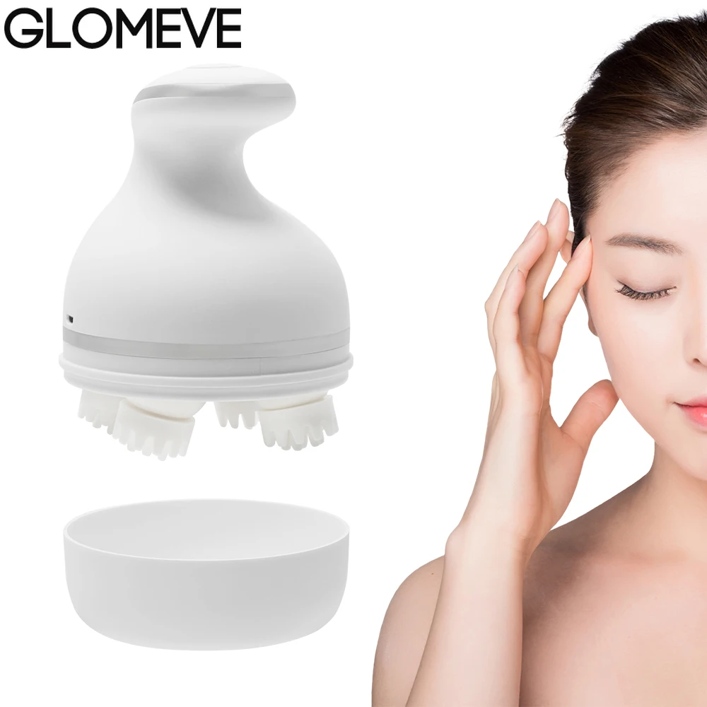 

3D Electric Kneading Silicone Multifunction Gragon Gripping Head Massager Charging Electric Scalp Massage Machine