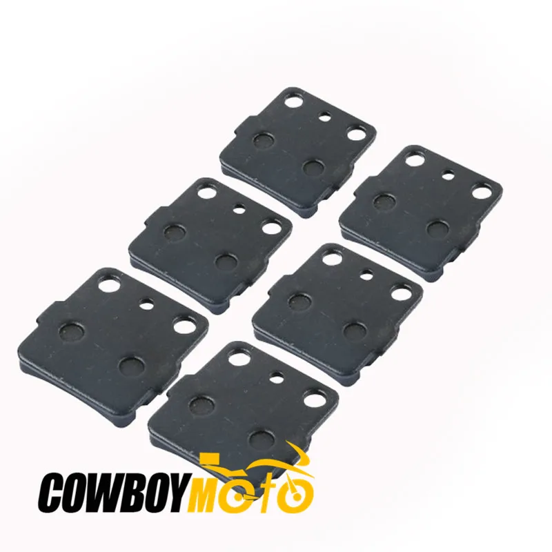 Мотоциклетные передние и задние тормозные колодки для Yamaha ATV YFM 660 RAPTOR YFM660 2001 2002 2003 2004 2005
