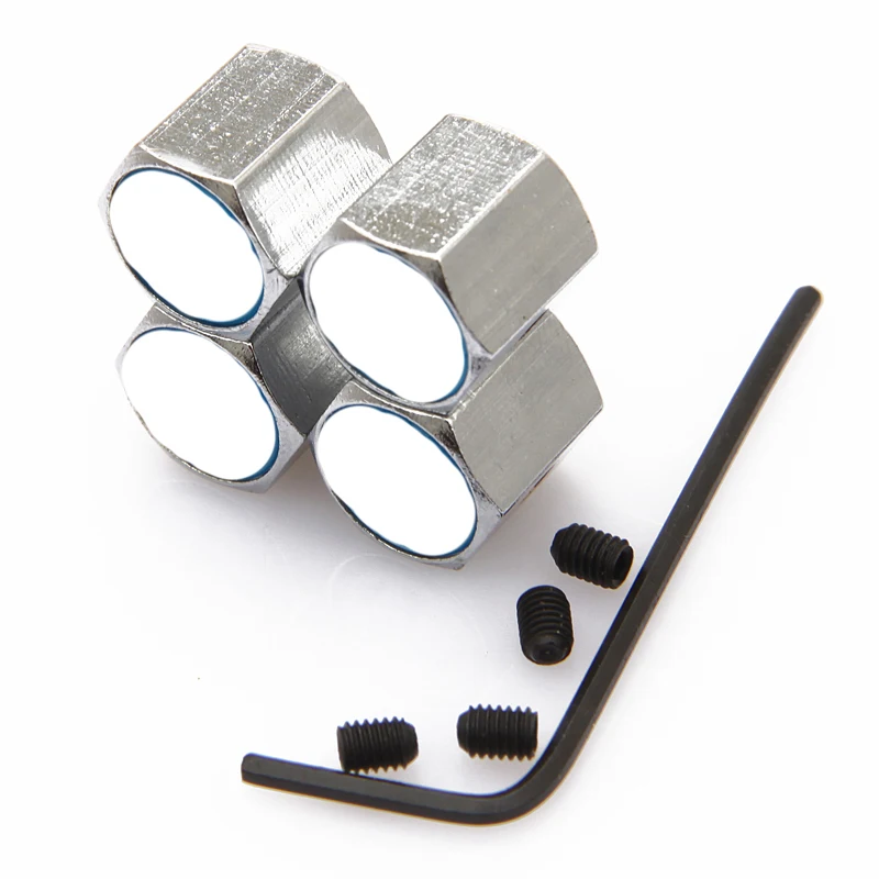 Tire Valve Caps Tire Valve Cap Tire Stem Cover Tire Anti Theft Tool 1 set Anti-theft Tire Valve Caps Various Car Tuning Safety Valve Stem Covers Car-Styling Parts Tire Accessories