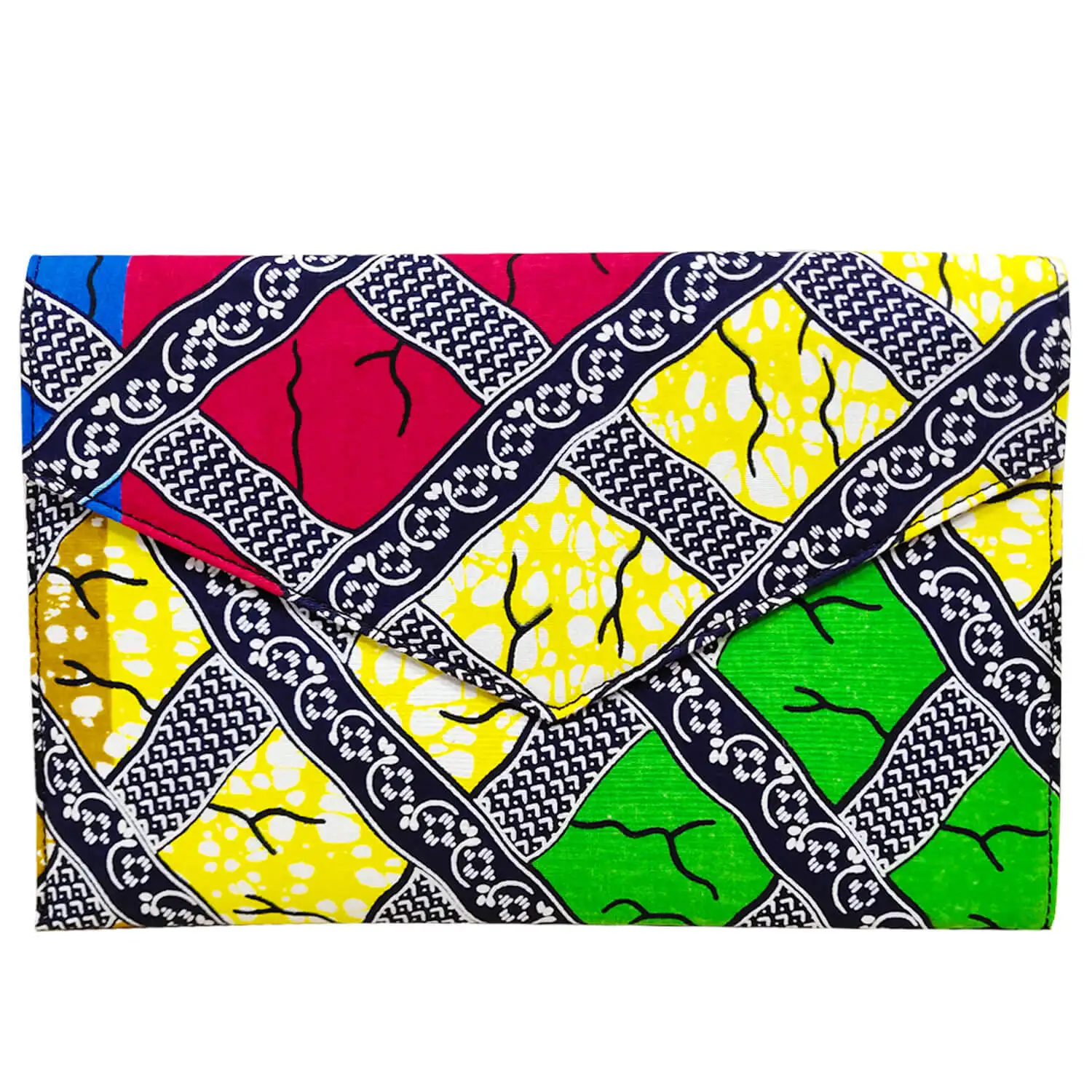 Африканская сумка для женщин, высокое качество, традиционная сумка с принтом Анкары, восковая печать, ручная швейная сумочка - Цвет: color6
