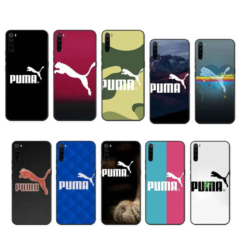

Ivits Puma Sports case coque fundas etui for xiaomi note max mi 3 7 8 9se Redmi 7 7a 8 8t 10 pro lite cases cover