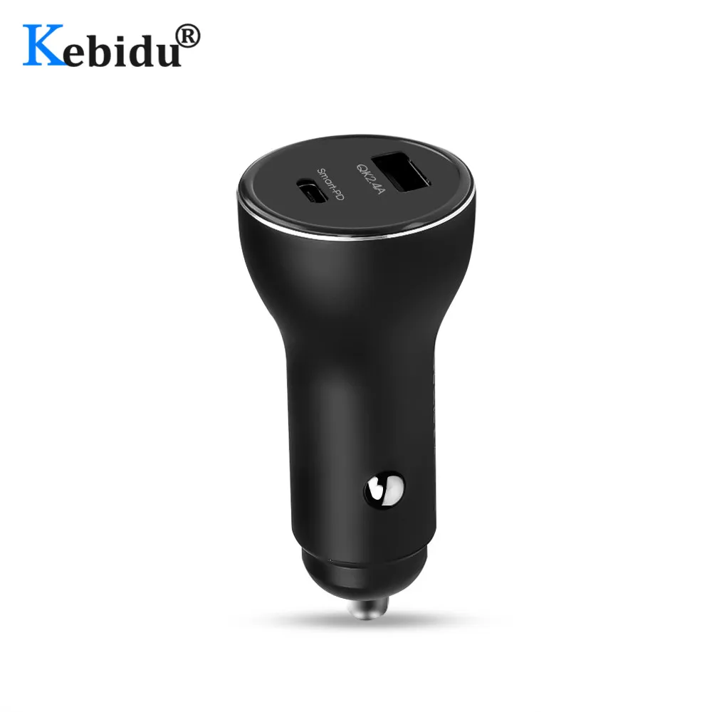 Быстрая зарядка 3,0 USB C автомобильный Зарядное устройство для iPhone 8 XS Pro Max Xiaomi huawei samsung htc QC3.0 PD2.0 3A быстро Автомобильный держатель для телефона на Зарядное устройство