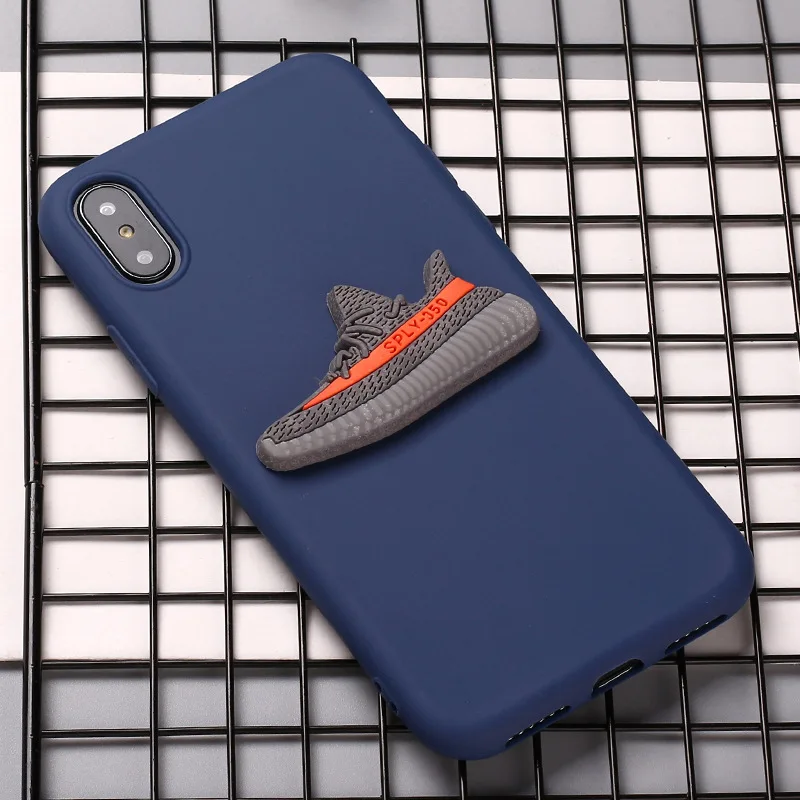 5 Модная 3D спортивная обувь 350 чехол для телефона для iPhone 11 pro X XS Max XR 6 7 8 s Plus яркий цветной Мягкий силиконовый чехол для пары - Цвет: 5