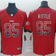 Стильный, мужской Джерси в стиле Сан-Франсиско#85 49ers