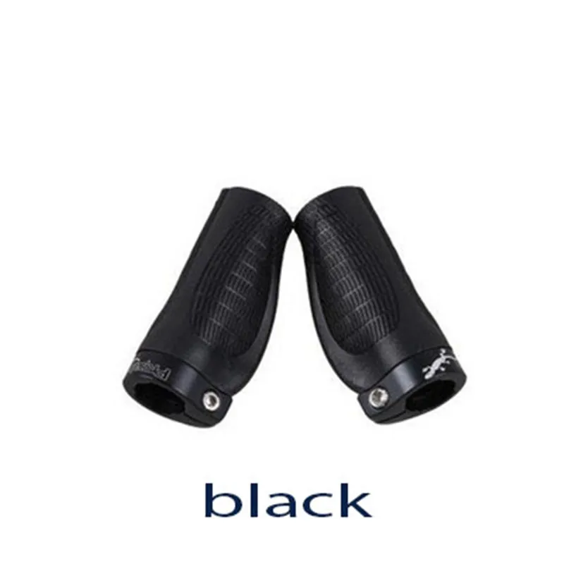 black Propalm, 1 пара, 22,2 мм, велосипедная короткая рукоятка для Brompton, складная велосипедная резиновая рукоятка на руль, 7 цветов - Цвет: black