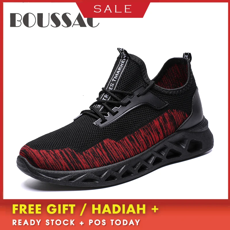 

Boussac Breathable Stretch Running Shoes Flywire Sneakers Casual Shoes Outdoor Walking Shoes Masculino Zapatilla Mujer Deportiva