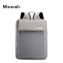Mowah корейский стиль рюкзак для путешествий модный рюкзак для ноутбука повседневная женская сумка на плечо бизнес мужчины рюкзак унисекс