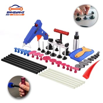 

Paintless Dent Repair Tool Auto Dent Puller Suction Cup Car Body Dent Damage Repair Hand Tool Pulling bridge hammer