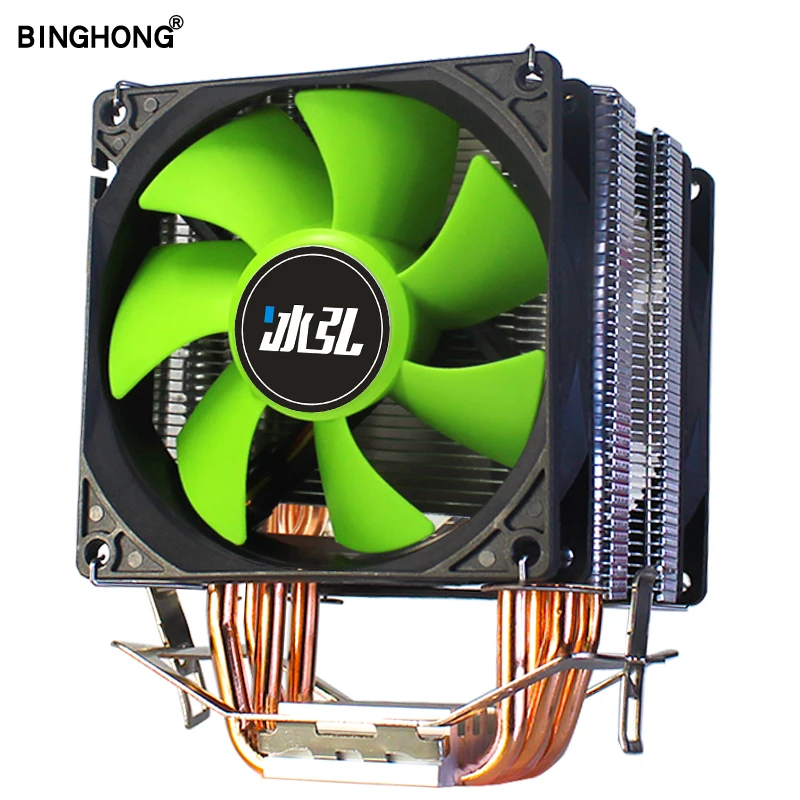 Кулер для процессора X79-2011-E5 3Pin устройство охлаждения с 4 тепловыми трубками тихие
