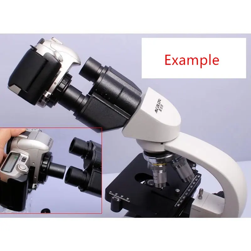 Микроскоп SLR DSLR камера адаптер подключения для Canon EOS Nikon sony Pentax Olympus