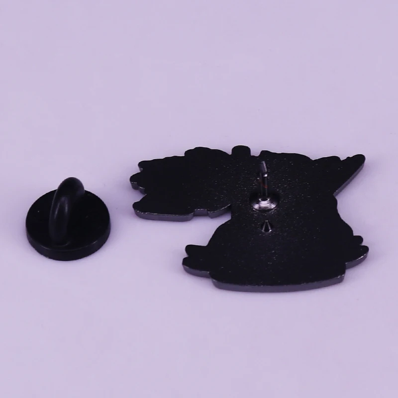 Be proud of who you are with this rainbow unicorn enamel pin