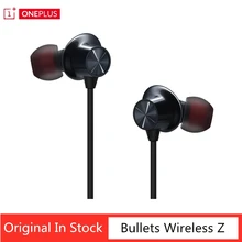 Original OnePlus Kugeln Drahtlose Kopfhörer Z Bluetooth Kopfhörer Magnetic Control Google Assistent für OnePlus