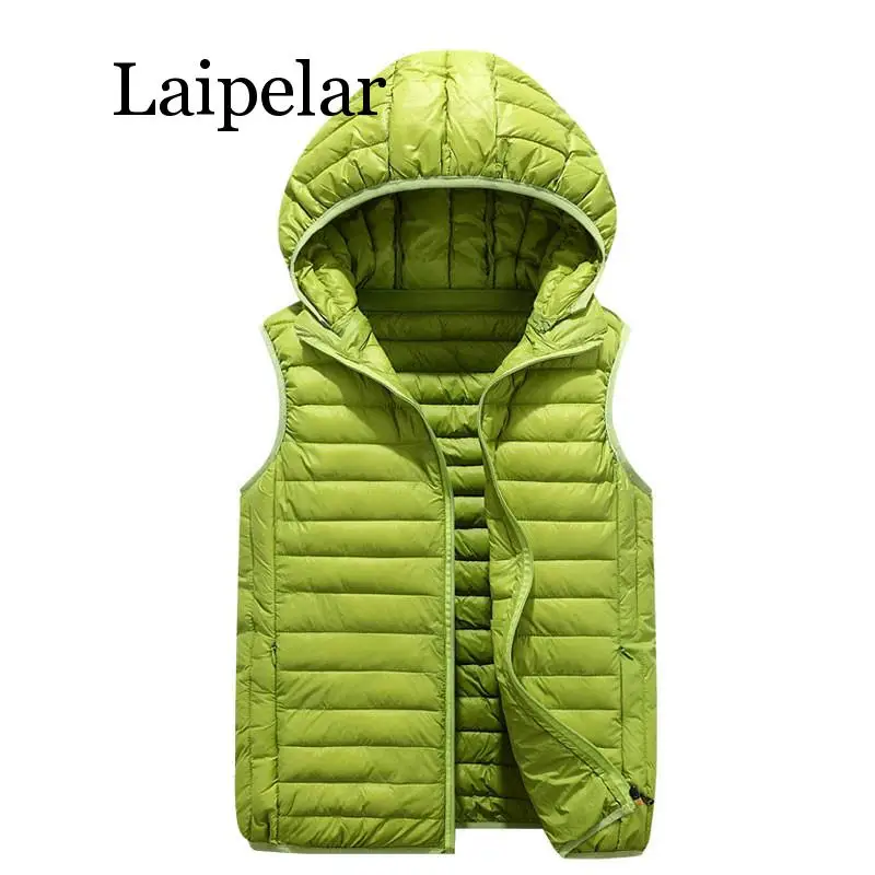 

Laipelar Winter Women Vest 2019 Fashion Plus Size Outerwear Removable Hooded Waistcoat Casual Warm Jacket Motorcycle Vest
