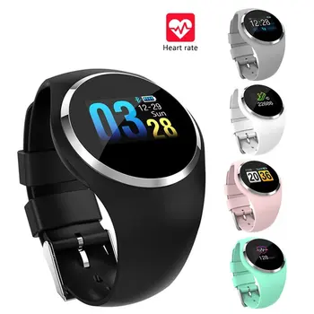 

Q1 Bluetooth Smart Watch Men Women Stainless Steel Waterproof Wearable Device Smartwatch Bracelet for Ios andriod phone