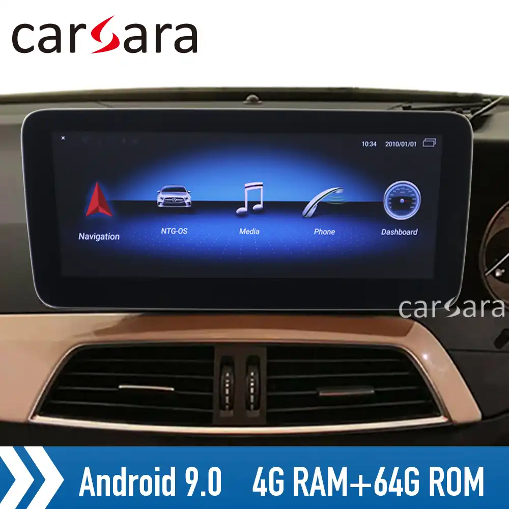 Android 9 4g Ram Widescreen Monitor Rhd C Class W4 Head Unit Radio Touch Display C180 Dvd Player C300 Pad C63 Gps Car Navi Car Multimedia Player Aliexpress