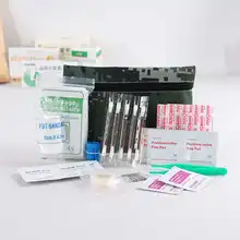 19,5*12 см Открытый Спорт домашний аптечка Кемпинг путешествия выживания Портативный аптечка мини медицинский комплект жизнеобеспечения в чрезвычайных ситуациях