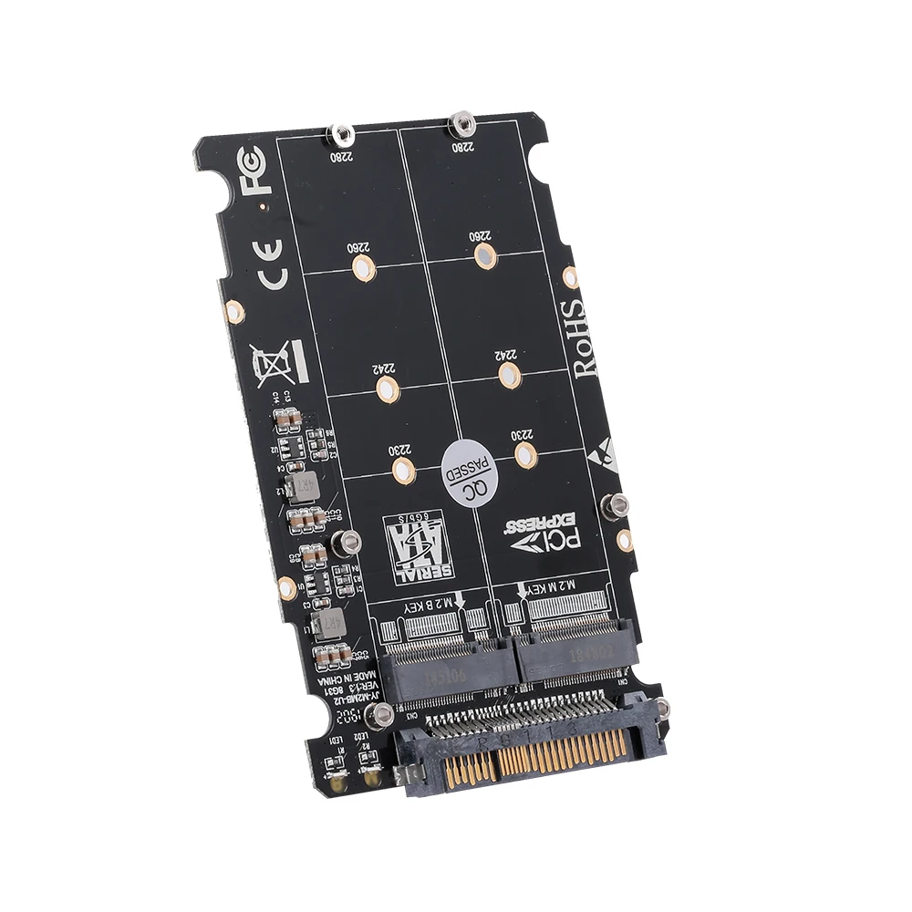 M.2 NGFF SSD(M) B SSD to U.2 SFF-8639 адаптер конвертер SATA интерфейс не поддерживается