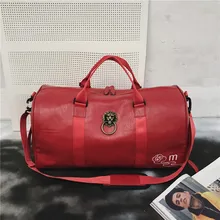 Новая дорожная сумка высокого качества из искусственной кожи в европейском и американском стиле для мужчин и женщин Большая вместительная сумка Прямая с фабрики